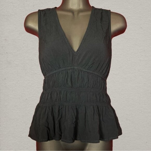 Sofia by Sofia Vergara Elegant Black Sleeveless Blouse - Picture 1 of 7